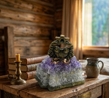 Load image into Gallery viewer, Cancer Crab - Amethyst chunk - Ornament
