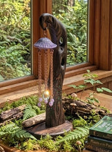 Load image into Gallery viewer, Baby Lavender Drift - Jellyfish - Suncatcher - Lepidolite