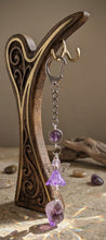 Load image into Gallery viewer, Lavender Aura Guardian - Angel - Keychain