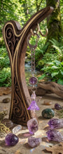 Load image into Gallery viewer, Lavender Aura Guardian - Angel - Keychain