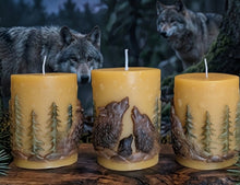 Load image into Gallery viewer, Echoes of the Wild - Wolf - Candle