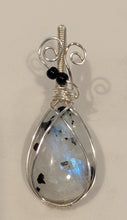 Load image into Gallery viewer, Echo of the Moon - Necklace - Moonstone &amp; Tourmaline
