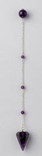 Load image into Gallery viewer, The Trinity of Truth - Pendulum - Amethyst