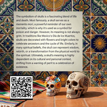 Load image into Gallery viewer, The Chrysalis Calavera - Candle - Raven Stone