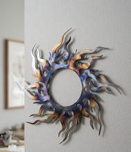Load image into Gallery viewer, Celestial Flare - Sun - Metal Art