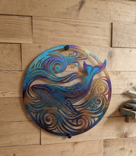 Load image into Gallery viewer, Keeper of the Currents - Humpback - Metal Art