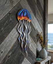 Load image into Gallery viewer, Jelly Tide - Jellyfish - Metal Art