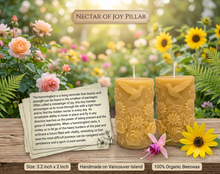 Load image into Gallery viewer, Nectar of Joy Pillar - Hummingbird - Candle