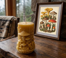 Load image into Gallery viewer, Forest Magic - Mushroom - Squirrel - Candle - Raven Stone