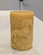 Load image into Gallery viewer, Echo’s Forest Gallop - Horse - Candle - Raven Stone