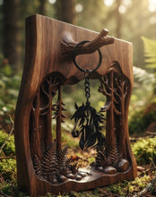 Load image into Gallery viewer, The Spirit of Freedom - Horse - Keychain