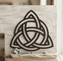 Load image into Gallery viewer, Embodying the Trinity of Self - Triquetra - Metal Art