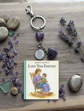 Load image into Gallery viewer, The Everlasting Bond - Keychain - Amethyst