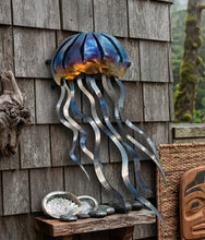 Load image into Gallery viewer, Shoreline Spirit - Jellyfish - Metal Art