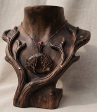 Load image into Gallery viewer, Echoing Branches - Necklace - Copper Wrapped - Tree of life - Smokey Quartz