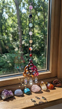 Load image into Gallery viewer, Triquetra Chakra Alignment - Sun Catcher