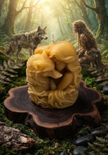 Load image into Gallery viewer, Untamed Connection - Candle - Wolf - Raven Stone
