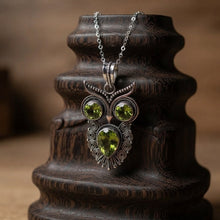 Load image into Gallery viewer, The Guardian of Inner Light - Owl - Necklace