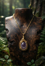 Load image into Gallery viewer, The Rainforest Whisper - Necklace - Amethyst