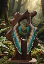 Load image into Gallery viewer, The Wing of the Wild - Beaded - Earrings