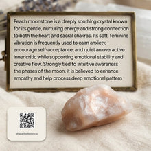 Load image into Gallery viewer, Whispering Dawn  Peach Moonstone - Rune Stones