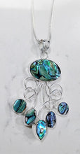 Load image into Gallery viewer, Tidal Whispers Abalone Jellyfish - Necklace