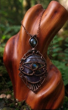 Load image into Gallery viewer, Astral Veil - Necklace - Features Amethyst and Labradorite