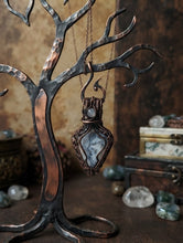 Load image into Gallery viewer, The Sacred Synergy - Necklace - Moonstone and Dendrite opal