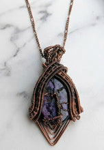 Load image into Gallery viewer, Roots of Transformation - Necklace - Charoite