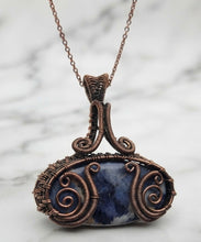 Load image into Gallery viewer, The Midnight Muse - Necklace - Sodalite