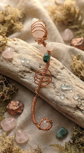 Load image into Gallery viewer, Wand - Rose Quartz &amp; Copper