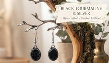 Load image into Gallery viewer, The Tourmaline Shield - Earrings