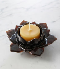 Load image into Gallery viewer, Amber Dusk - Lotus - Candle Holder