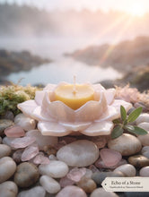 Load image into Gallery viewer, Blush Glow - Lotus - Candle Holder