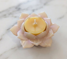 Load image into Gallery viewer, Blush Glow - Lotus - Candle Holder