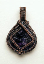 Load image into Gallery viewer, The Cosmic Chalice  - Copper wrapped - Charlotte - Pendant