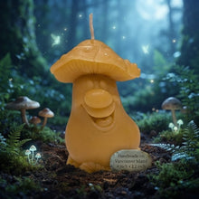 Load image into Gallery viewer, Barnaby the Forest Spirit - Mushroom - Candle - Raven Stone