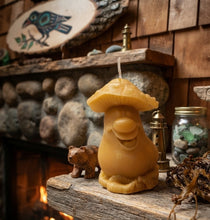 Load image into Gallery viewer, Barnaby the Forest Spirit - Mushroom - Candle - Raven Stone