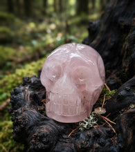 Load image into Gallery viewer, Forest Spirit - Skull - Rose Quartz