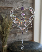 Load image into Gallery viewer, Heart of Serenity - Baby Jellyfish - Sun Catcher