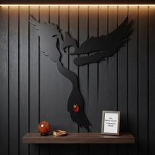 Load image into Gallery viewer, The Soul's Accent - Phoenix - Carnelian - Metal Art