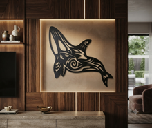 Load image into Gallery viewer, The Coastal Rhythm - Orca - Metal Art
