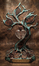 Load image into Gallery viewer, Roots of Eternity -Heart - Necklace - Tree of life - Clear Quartz