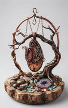 Load image into Gallery viewer, Coral Fire Mosaic - Necklace