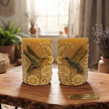 Load image into Gallery viewer, Nectar and Blossom Triptych - Hummingbird - Candle