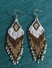 Load image into Gallery viewer, Golden Horizon Fringe - Earrings
