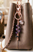 Load image into Gallery viewer, The Pacific Serenity Aromatherapy - Keychain - Amethyst