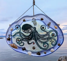 Load image into Gallery viewer, Ocean’s Awakening - Octopus - Sun Catcher