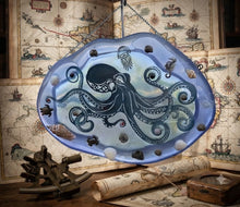 Load image into Gallery viewer, Ocean’s Awakening - Octopus - Sun Catcher