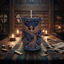 Load image into Gallery viewer, Echoes of the Phoenix - Candle - Raven Stone